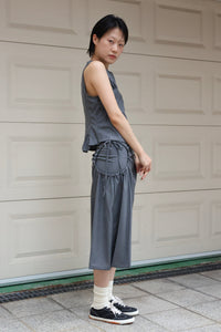 Land skirt - Gray-Julye Han-APOC STORE