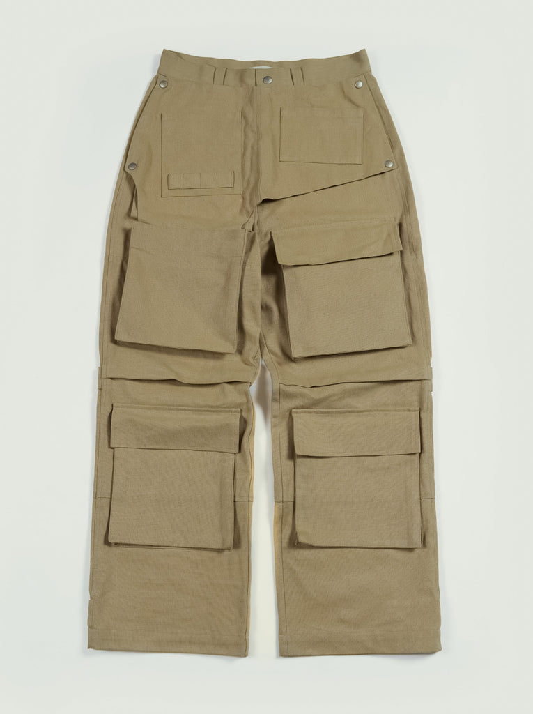 EGNARTS CHANGEABLE POCKET PANTS MUSTARD – APOC STORE