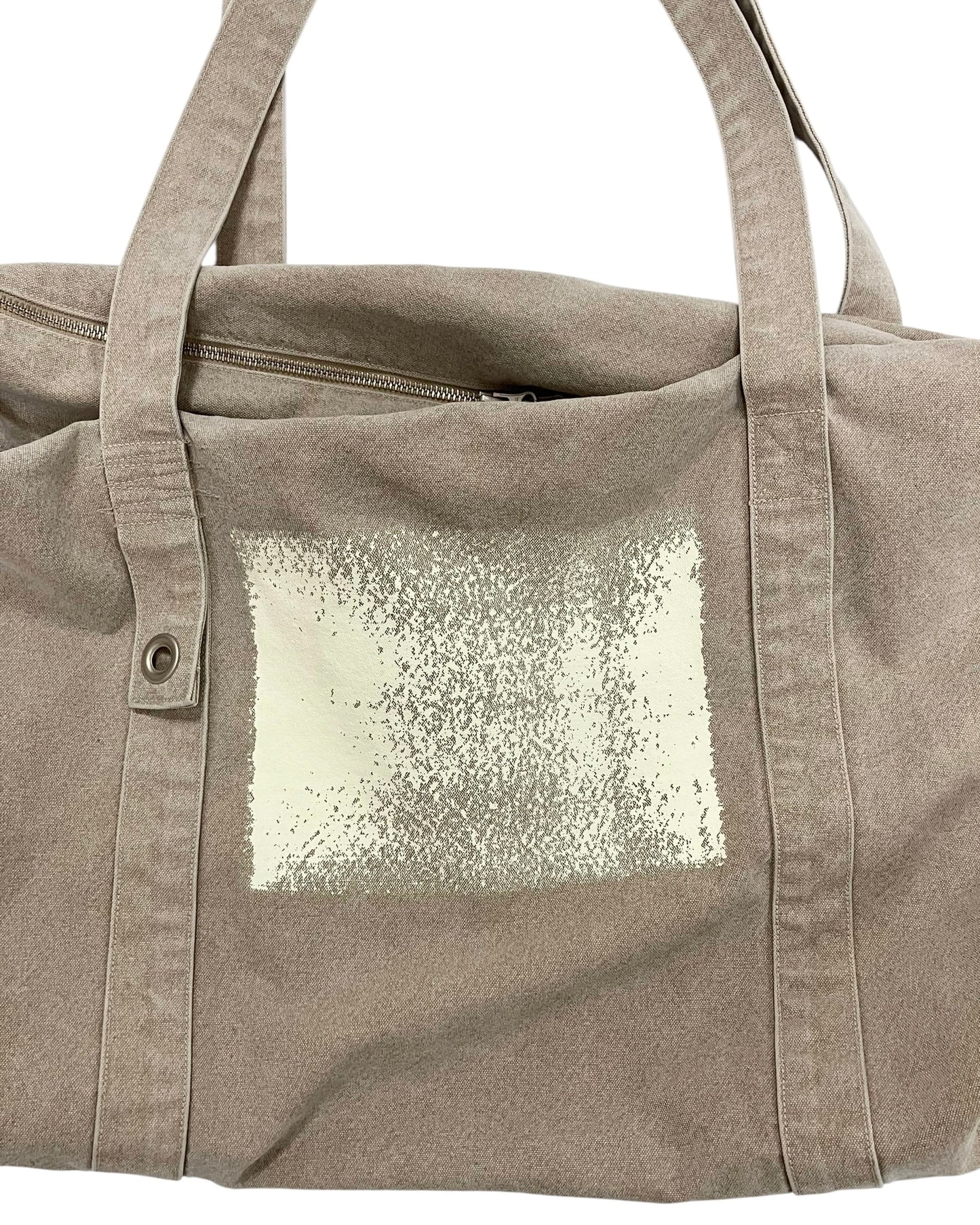 Painted Boston Bag (Beige)-EGNARTS-APOC STORE