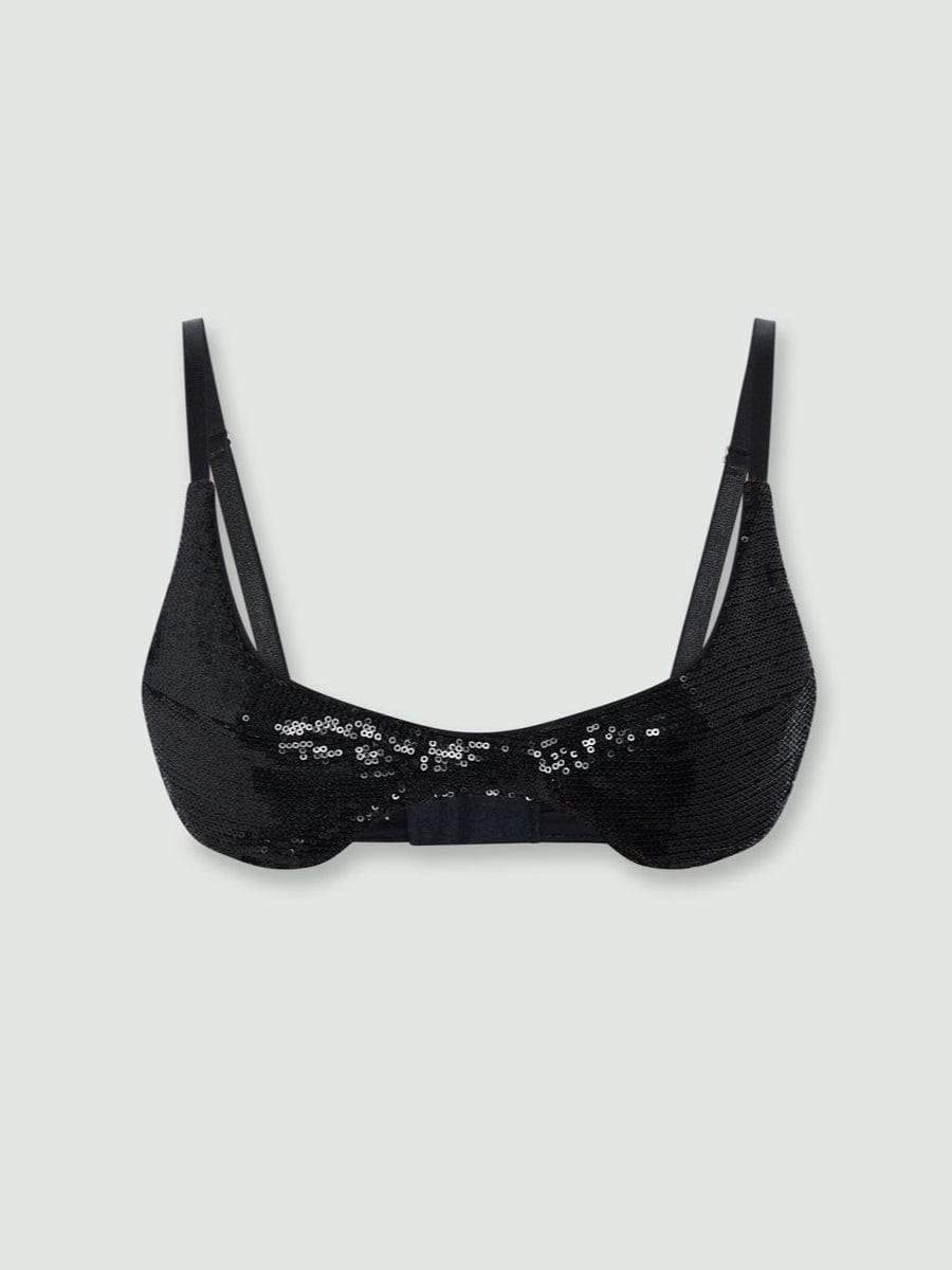 Sequins Mini Bra - Made to order-Onrushw23fh-APOC STORE