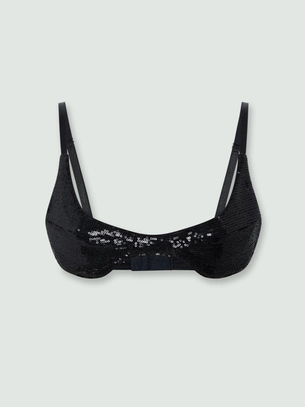 Sequins Mini Bra - Made to order-Onrushw23fh-APOC STORE