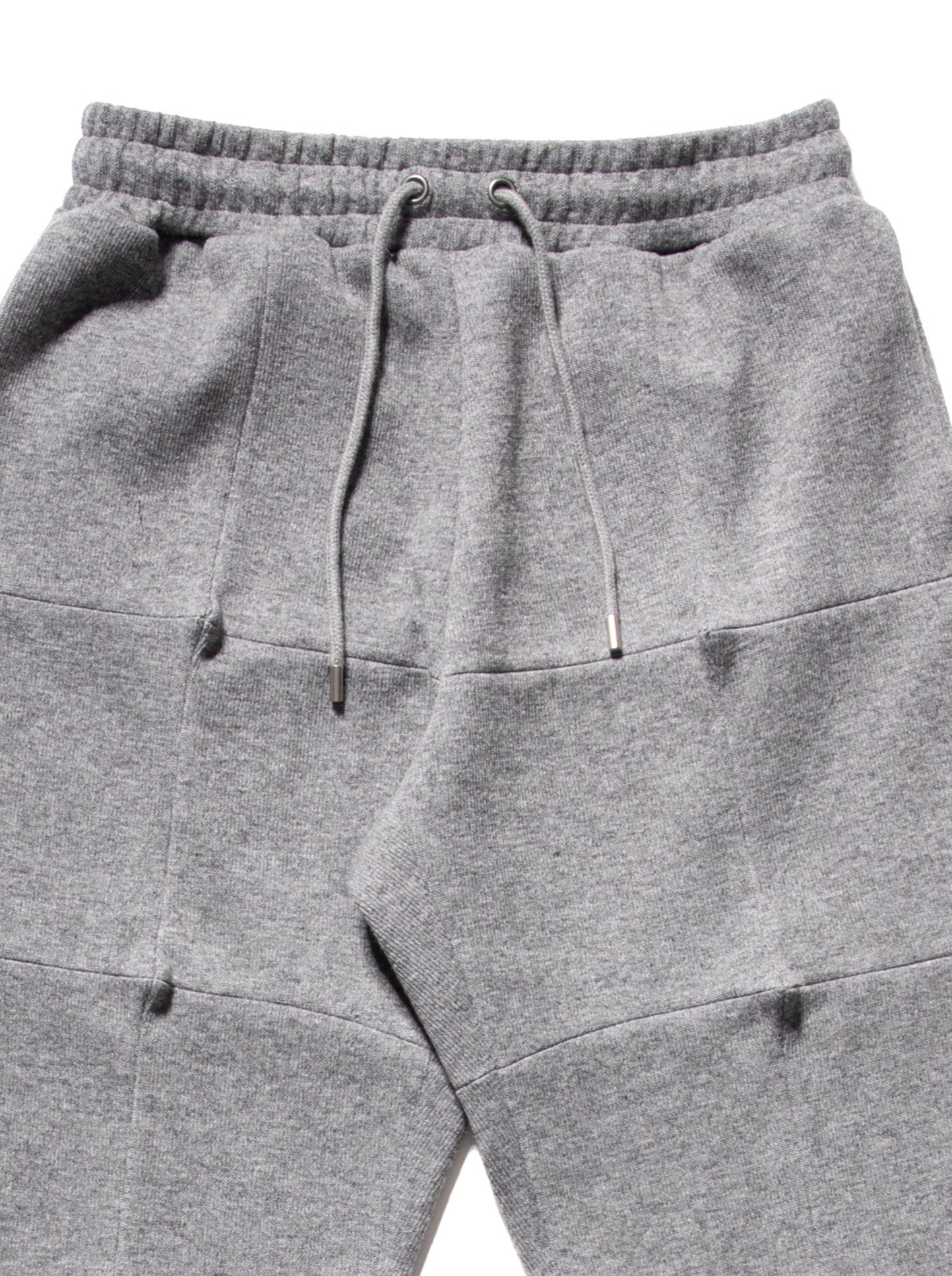 Spiked Jogger Trousers Grey-Woojun Jang-APOC STORE