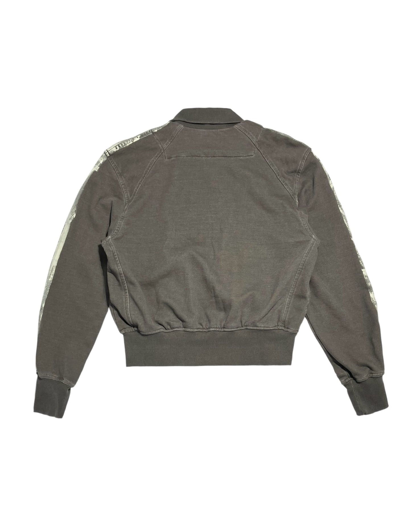 Painted Track Zip-up (Gray)-EGNARTS-APOC STORE