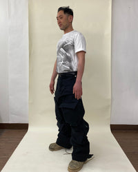 CHANGEABLE POCKET PANTS BLACK-EGNARTS-APOC STORE