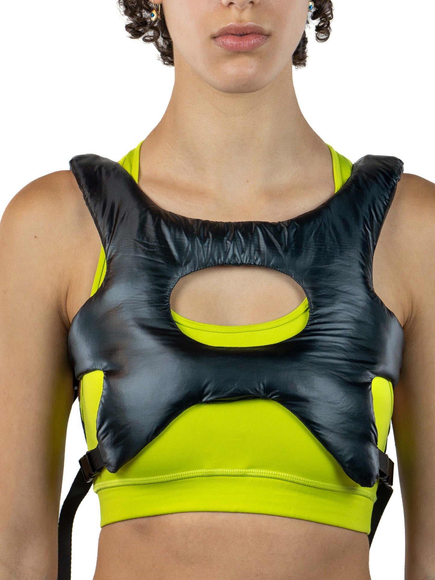 Padded Nylon Vest-Sila Ersayin-APOC STORE