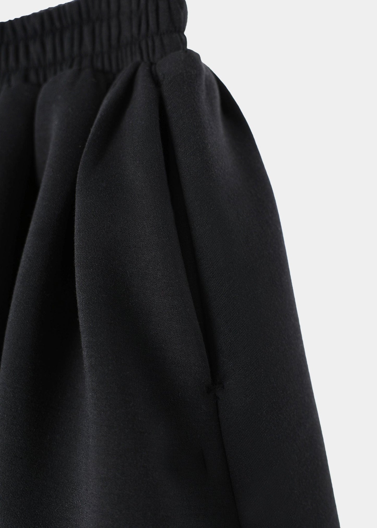 JERSEY BALLOON SHAH SKIRT BLACK-SAENGIN STUDIOS-APOC STORE