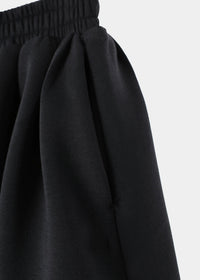 JERSEY BALLOON SHAH SKIRT BLACK-SAENGIN STUDIOS-APOC STORE