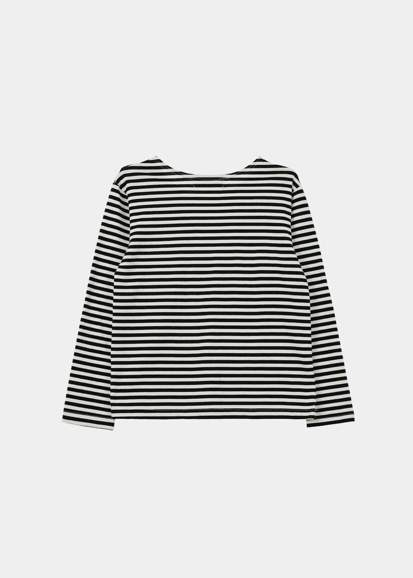 FLOWER LACE STRIPE LONG SELLEVE-SAENGIN STUDIOS-APOC STORE