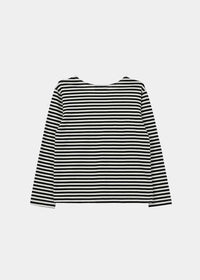 FLOWER LACE STRIPE LONG SELLEVE-SAENGIN STUDIOS-APOC STORE