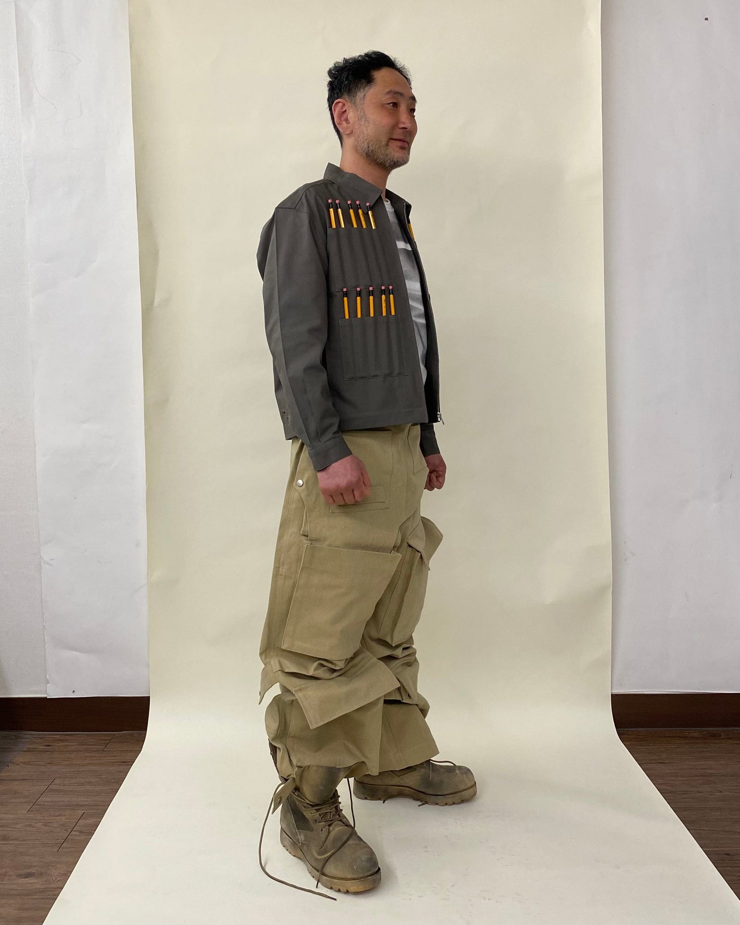 CHANGEABLE POCKET PANTS MUSTARD-EGNARTS-APOC STORE