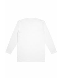 Short Sleeve Logo Long Sleeve (White)-EGNARTS-APOC STORE