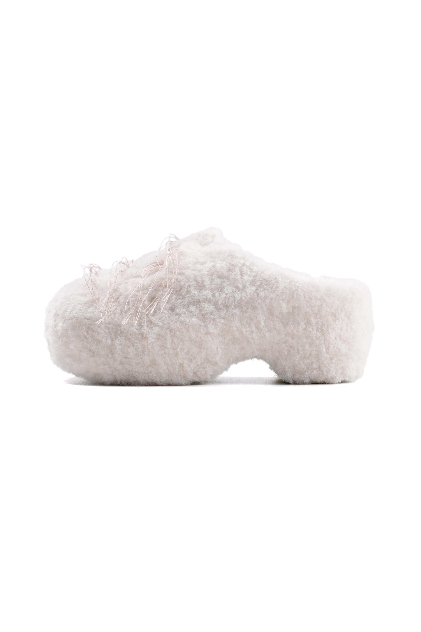 GO VACAY - Cloud Fluffy Slippers White-EMPTY BEHAVIOR-APOC STORE