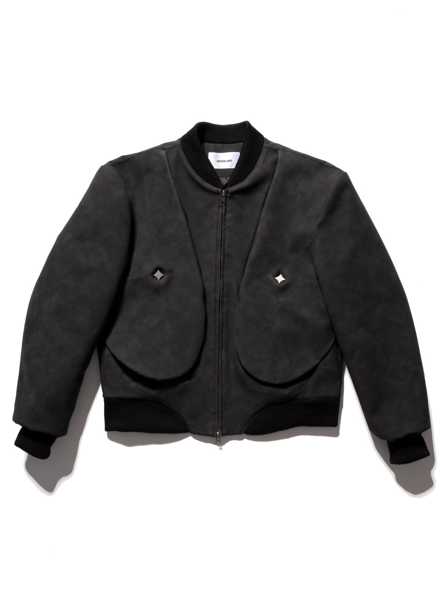Debossed Bomber Black-Woojun Jang-APOC STORE