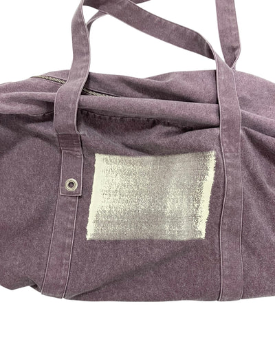 Painted Boston Bag (Purple)-EGNARTS-APOC STORE