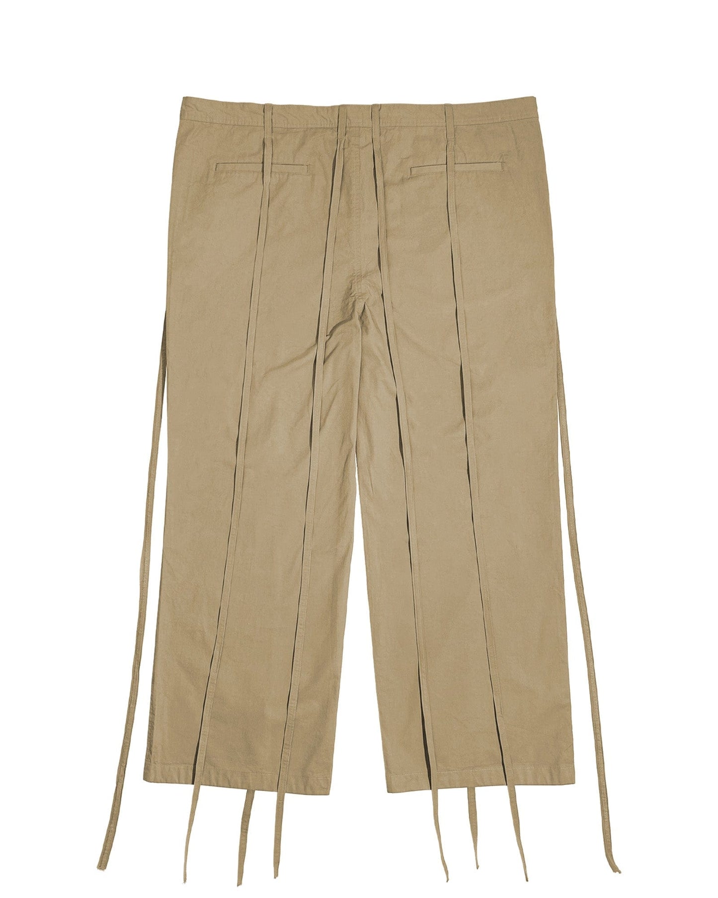 ADJUSTABLE COTTON PANTS BEIGE-EGNARTS-APOC STORE