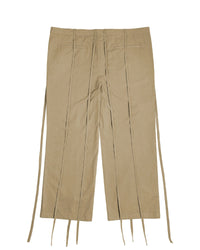 ADJUSTABLE COTTON PANTS BEIGE-EGNARTS-APOC STORE