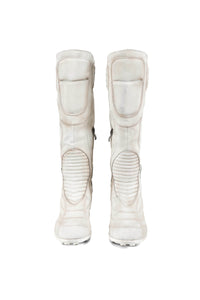 Boxing High Heel Boots White-EMPTY BEHAVIOR-APOC STORE