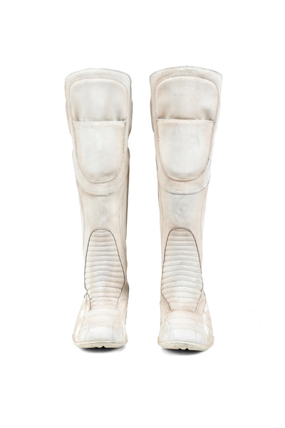 Boxing Boots White-EMPTY BEHAVIOR-APOC STORE