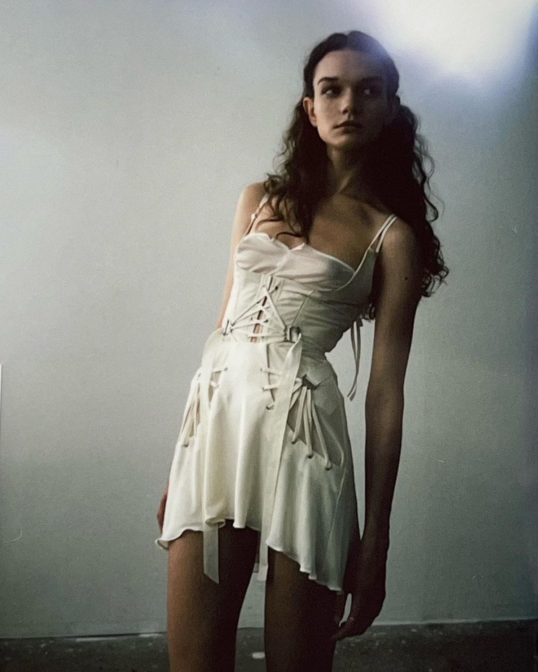 FAN LACED BUSTIER-Marina Eerrie-APOC STORE