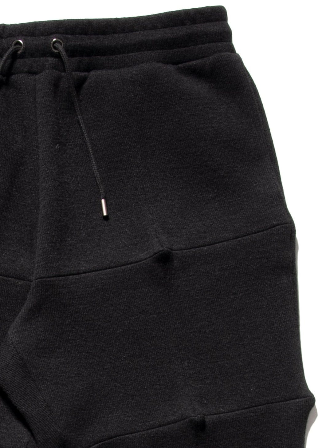 Spiked Jogger Trousers Black-Woojun Jang-APOC STORE