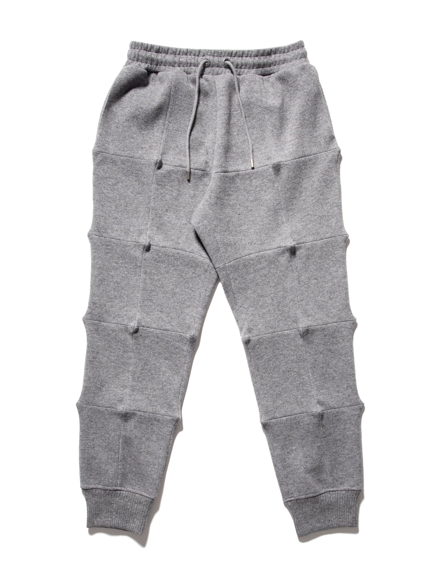 Spiked Jogger Trousers Grey-Woojun Jang-APOC STORE