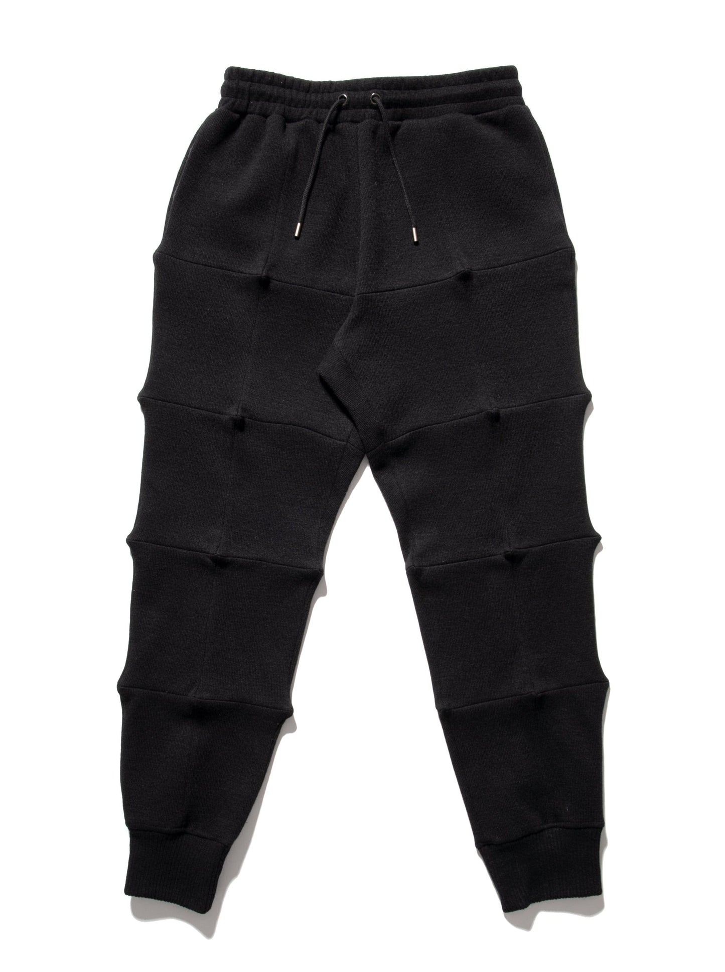 Spiked Jogger Trousers Black-Woojun Jang-APOC STORE