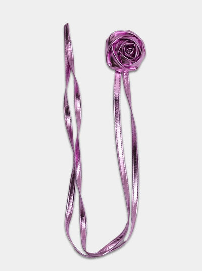ROSE CORSAGE STRAP - PINK-SAENGIN STUDIOS-APOC STORE