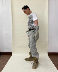 Gloves Biker Pants Khaki Grey-EGNARTS-APOC STORE