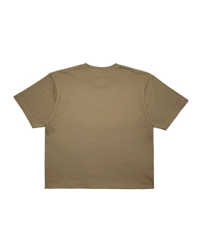 Cut off T-shirts (Beige)-EGNARTS-APOC STORE