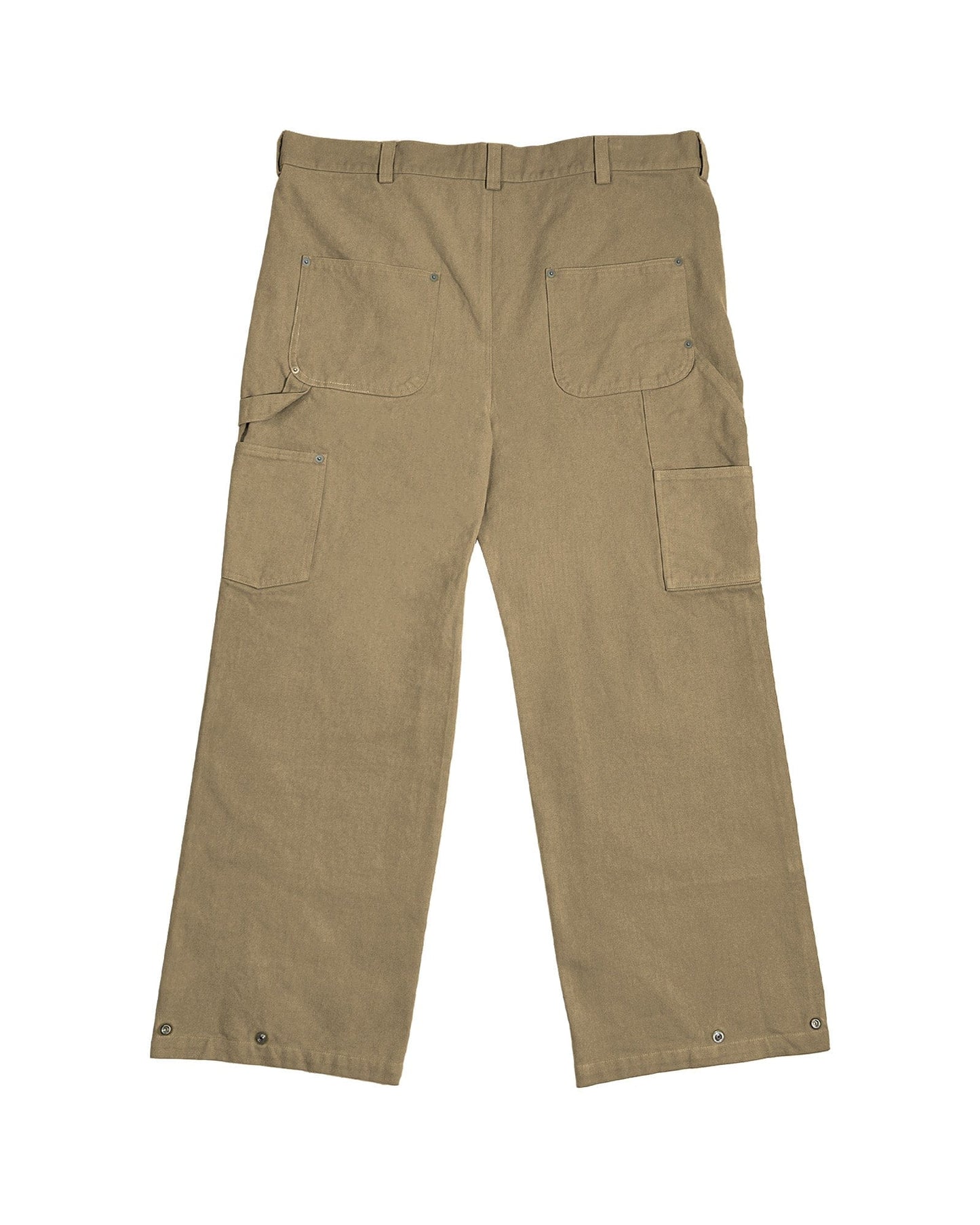 Beige Adjustable Pants-EGNARTS-APOC STORE