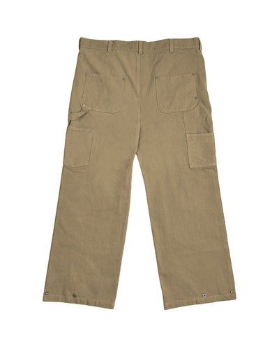 Beige Adjustable Pants-EGNARTS-APOC STORE