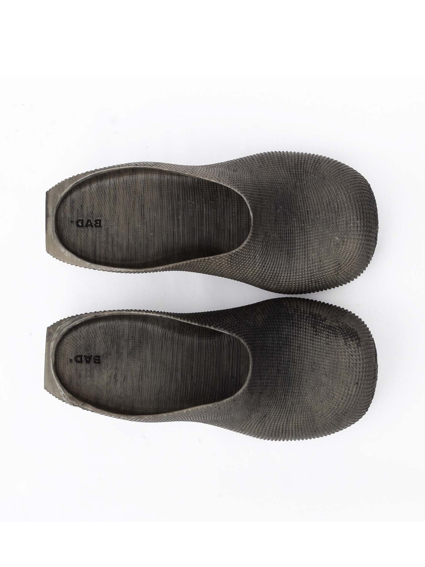 Heeled Clogs - Dark (Brownish)-BODY AMPLIFICATION DEVICES-APOC STORE