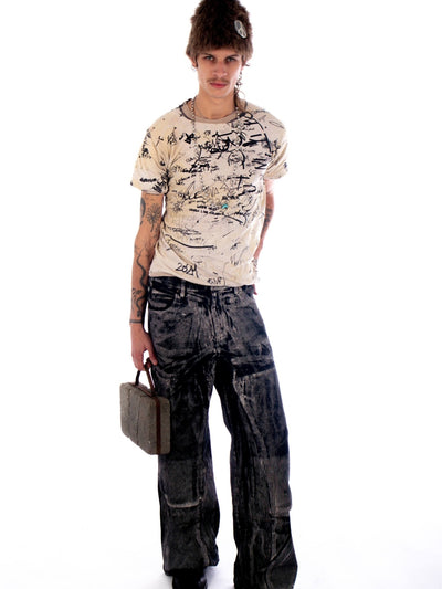 snagstripe denim-WWWYRED-APOC STORE
