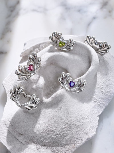 Mini Hearts Earrings-lokidolor-APOC STORE