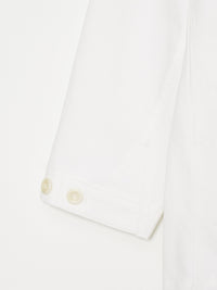 Buttoned up Mountain Parka 001 - White-Taekh-APOC STORE