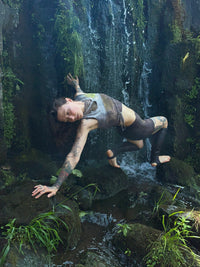 waterfall layered top-Snake Divine-APOC STORE