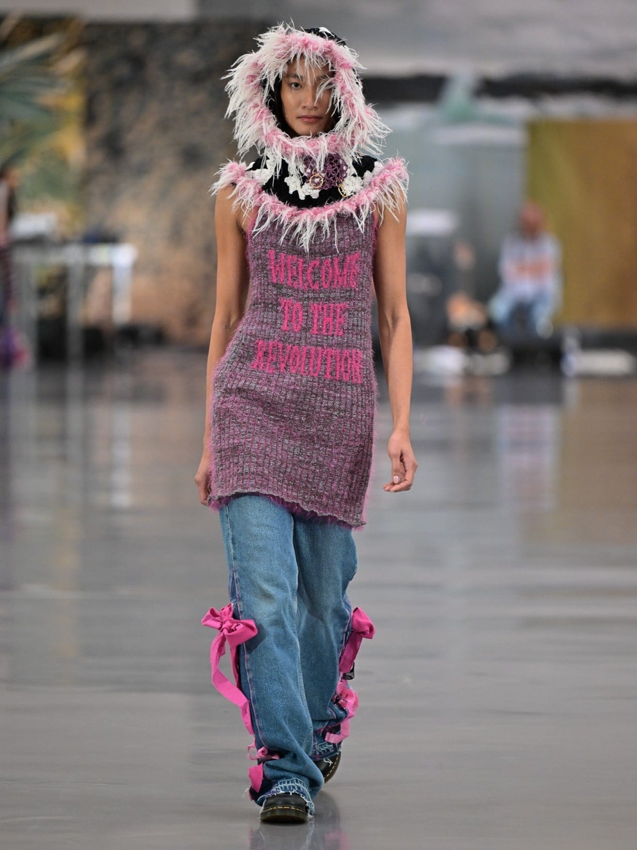 "Welcome to the revolution" dress-TATi-APOC STORE