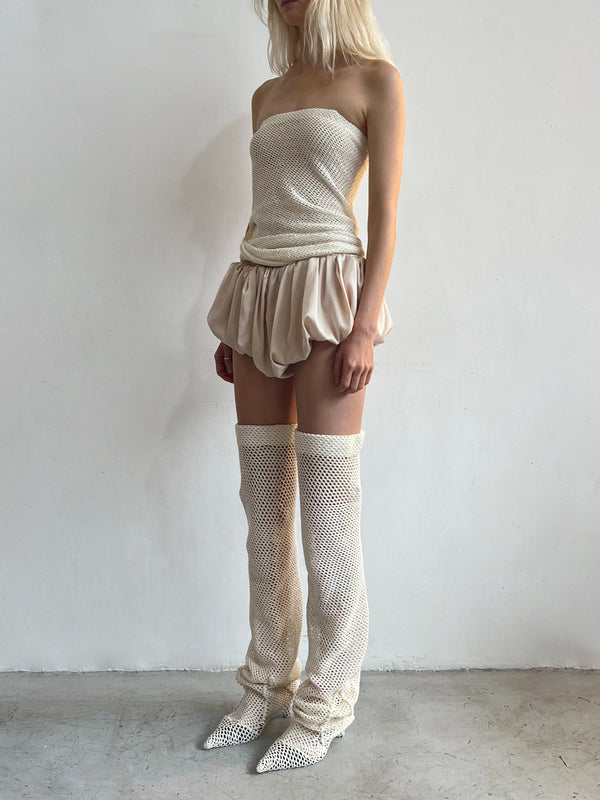 Satin Bloomers Shorts-Nastyamasha-APOC STORE