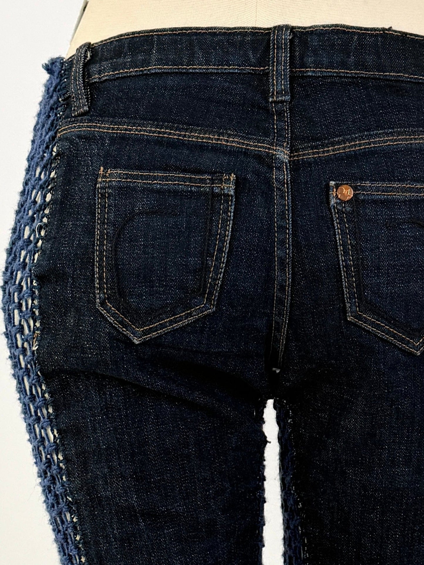 Mini Denim Cycling Shorts-Lou de Bètoly-APOC STORE