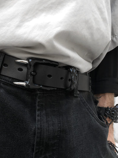 Belt "Black X"-CASPER DIY-APOC STORE