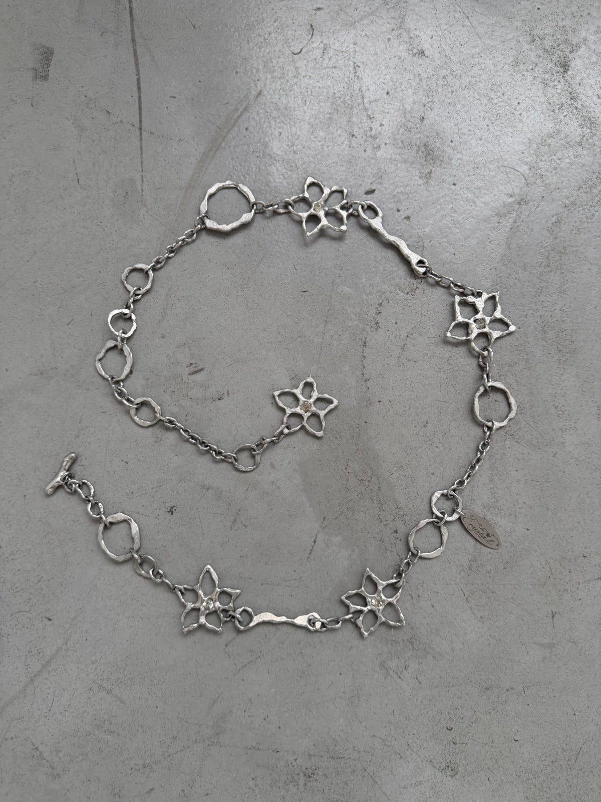 Hammered Bloom Belt