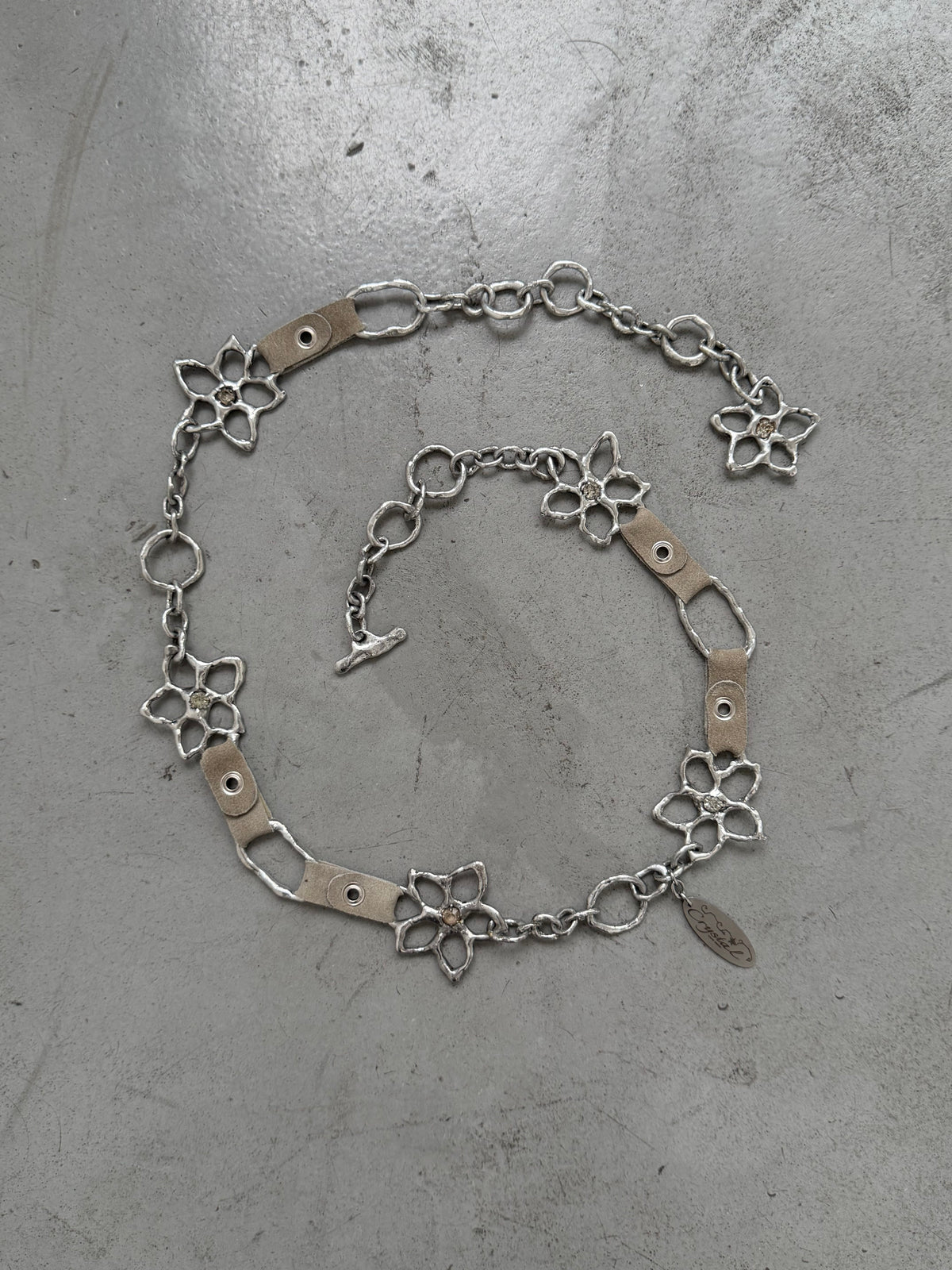Metal Blossom Belt
