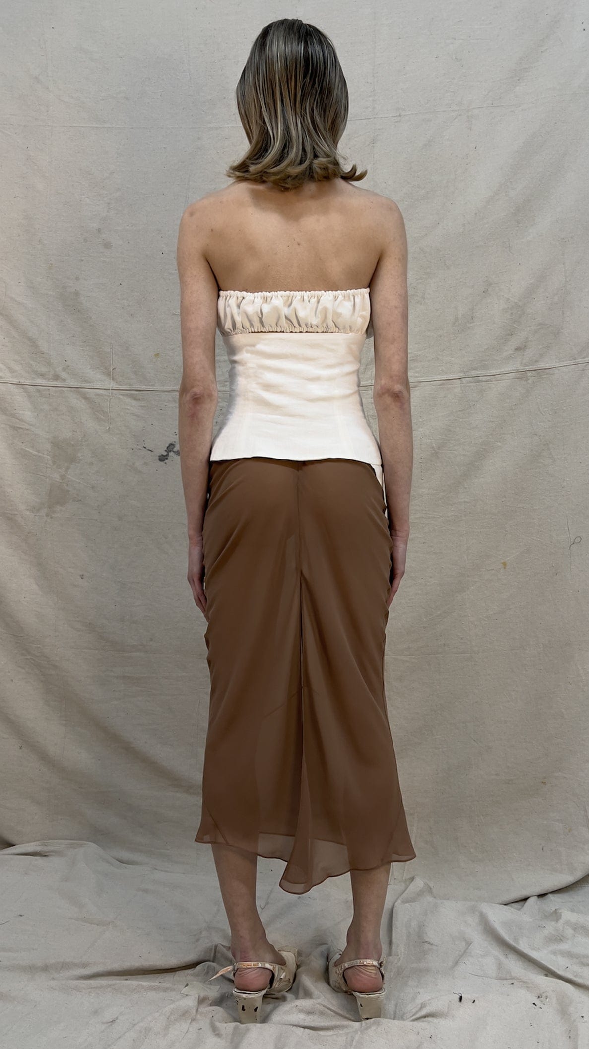 NESTED GIRDLE TOP-Elena Velez-APOC STORE