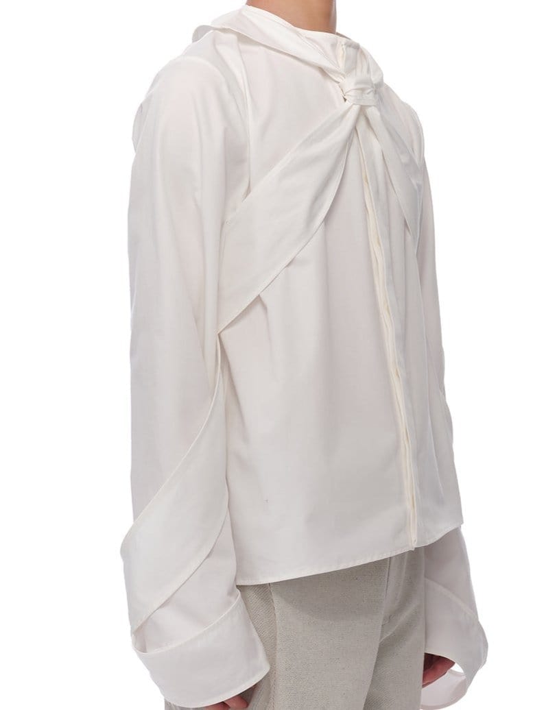 Ribbon Shirt-XIMONLEE-APOC STORE