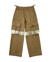PAINTED CARGO PANTS BEIGE-EGNARTS-APOC STORE