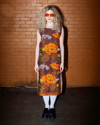 ORANGE POPPY TEA TOWEL VEST-Adam Jones-APOC STORE