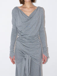 THE KNIGHT TOP light grey-Kenza Iatrides-APOC STORE