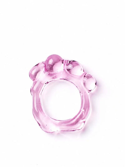 Soft Organic Glass Ring 0105-Rain and Rivers-APOC STORE