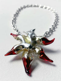 KA’AGUY_111 Glass Silver Necklace-Pia Glassworks-APOC STORE