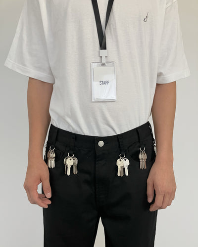 MULTI-RING PANTS BLACK-EGNARTS-APOC STORE